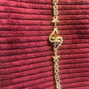 GF rhinestones and diamonds bracelet